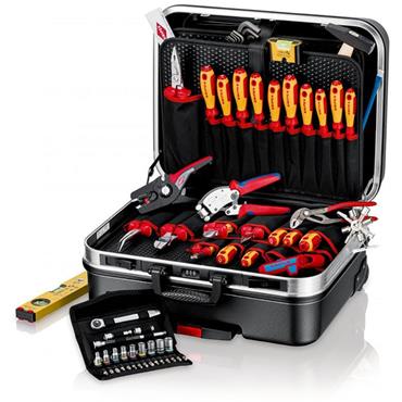 KNIPEX 00 21 06 Tool Case "BIG Basic Move" ElectricPlus, 68 Piece Kit 