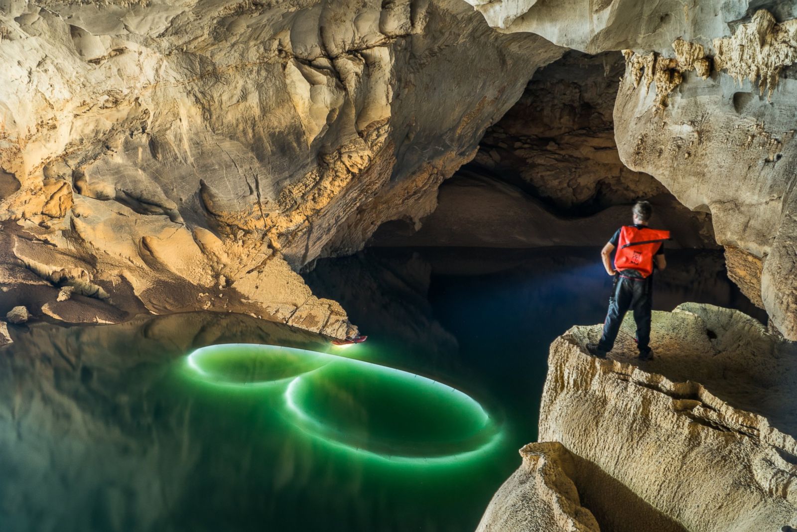 Inside the Awe-Inspiring Xe Bang Fai River Cave Photos - ABC News