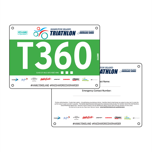 Show details for Full Colour Two Sided Race Bibs