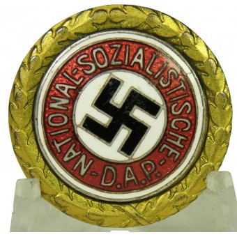 NSDAP gold party badge 97830, small size -24 mm. Espenlaub militaria