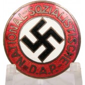 NSDAP party badge "9" Robert Hauschild