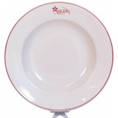 Pre-war made Red Army soup plate with PKKA logo