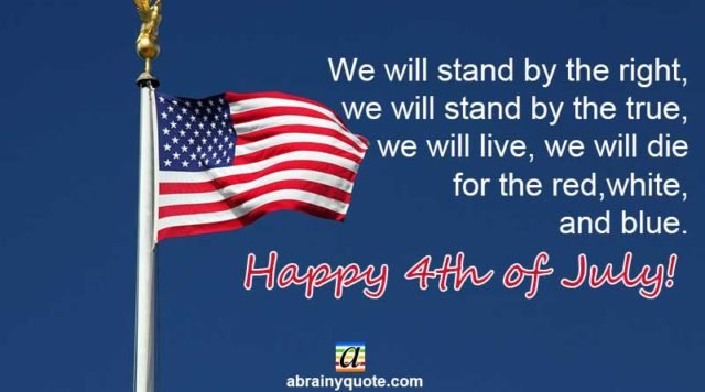 4th of July Quotes on the Red, White and Blue Colors