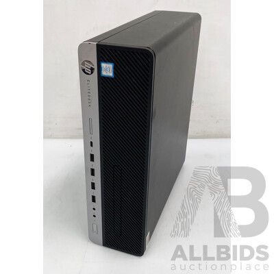 HP EliteDesk 800 G5 SFF Intel Core I7 (9700) 3.00GHz-4.70GHz 8-Core CPU Desktop PC