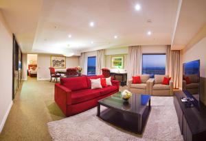 Stamford Plaza Sydney Airport Hotel & Conference Centre的休息区