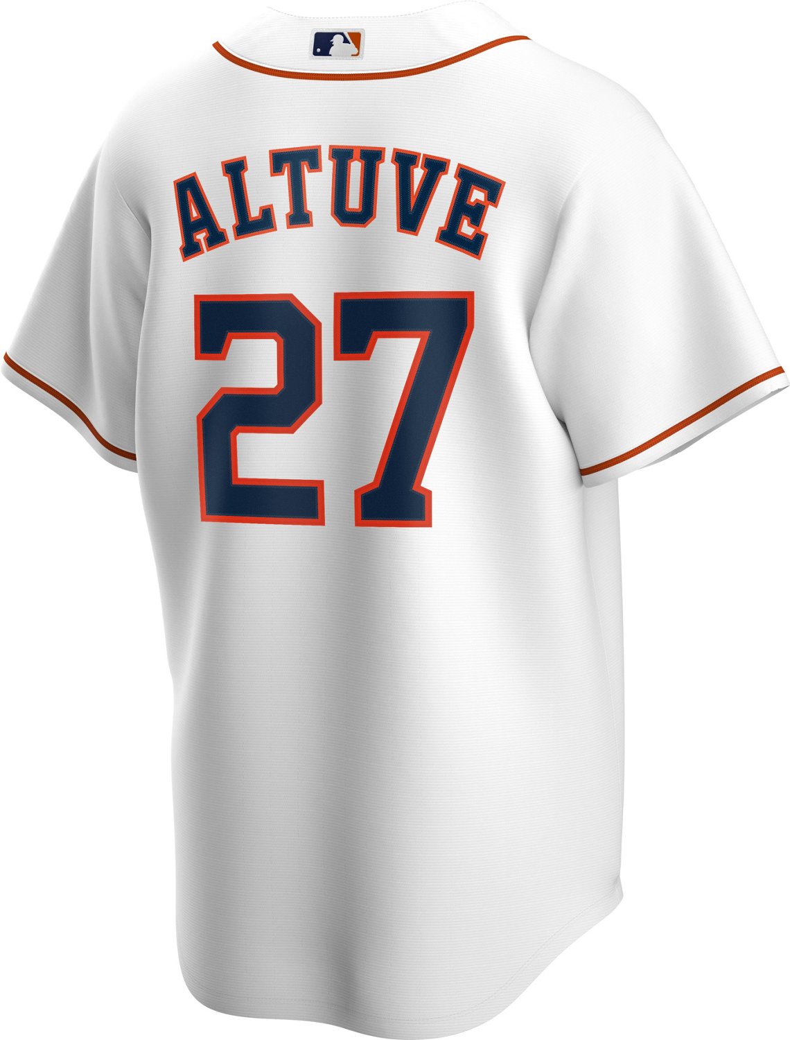 Nike Men's Houston Astros Jose Altuve Official Replica Home Jersey ...