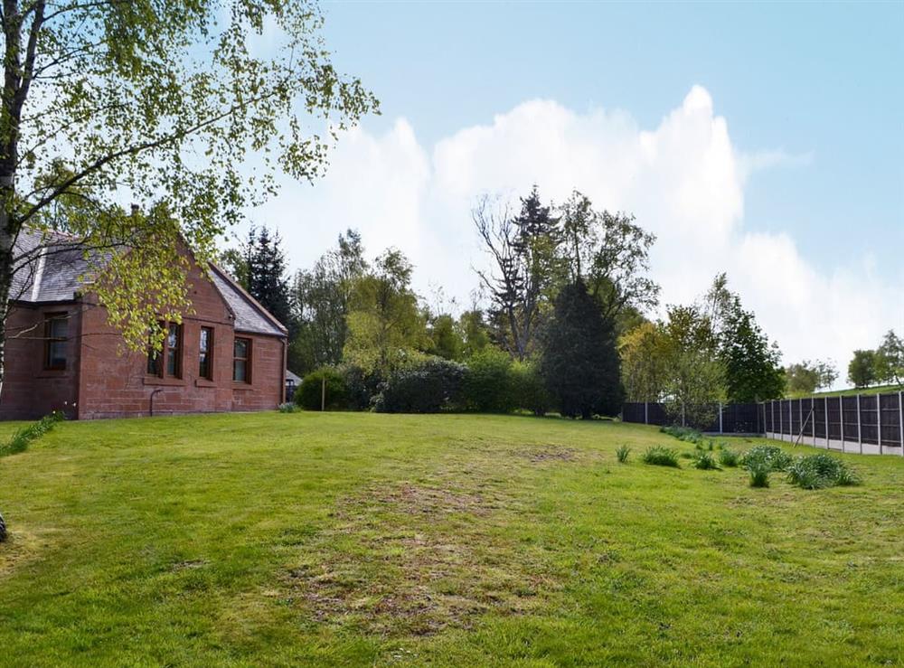 Large wrap-around garden (photo 2) at Perch Hall Cottage in Johnston Bridge, near Lockerbie, Dumfries and Galloway, Dumfriesshire