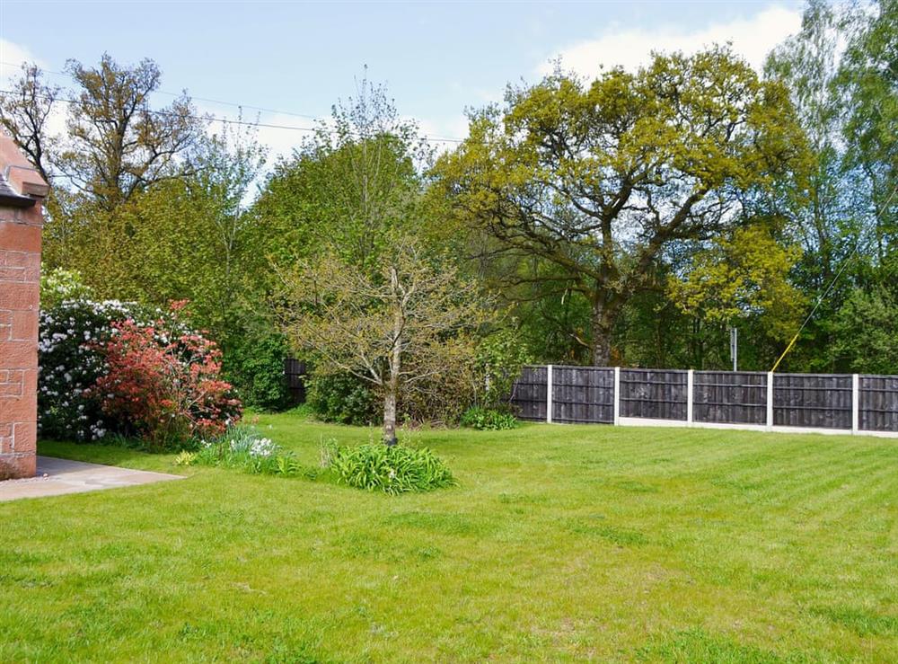 Large wrap-around garden (photo 3) at Perch Hall Cottage in Johnston Bridge, near Lockerbie, Dumfries and Galloway, Dumfriesshire