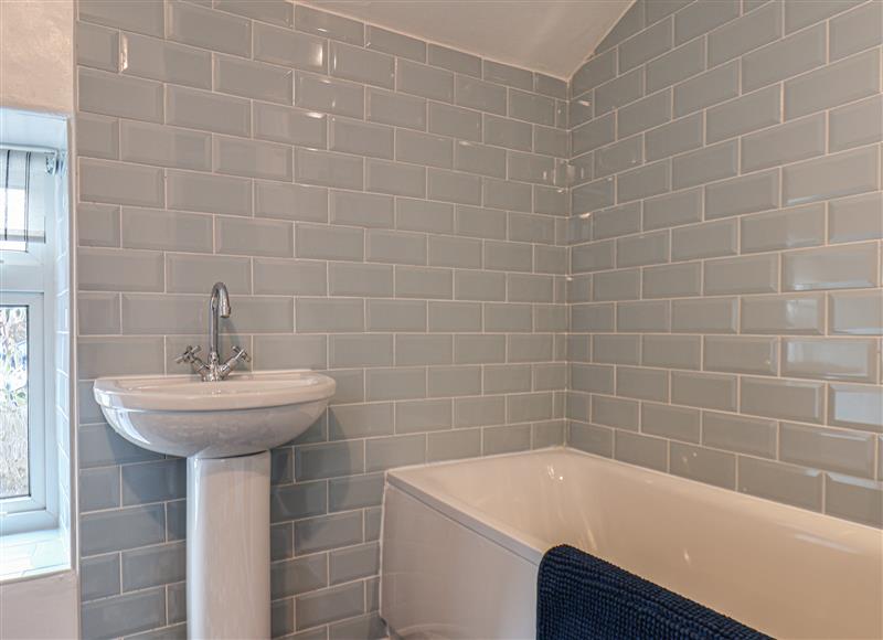 The bathroom at Stonerow Cottage, Lingdale near Boosbeck