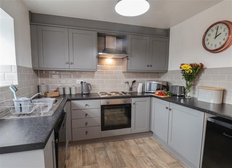 The kitchen at Stonerow Cottage, Lingdale near Boosbeck