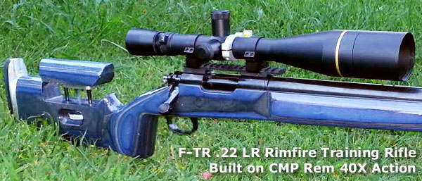 James Crofts F-TR Rimfire .22 LR