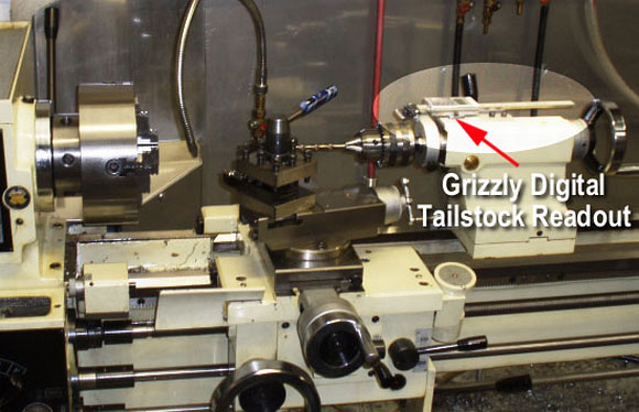 Grizzly Tailstock DRO