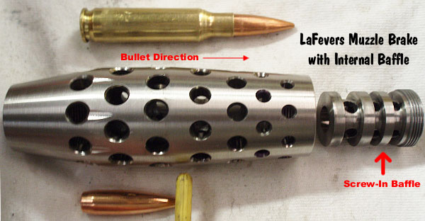 Muzzle Brake with Baffle