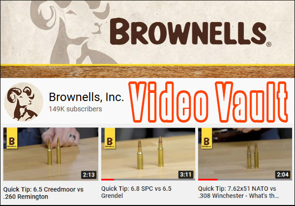 Brownells video archive youtube channel AR15 6.5 Creedmoor Grendel SPC .308 Winchester 7.62x51