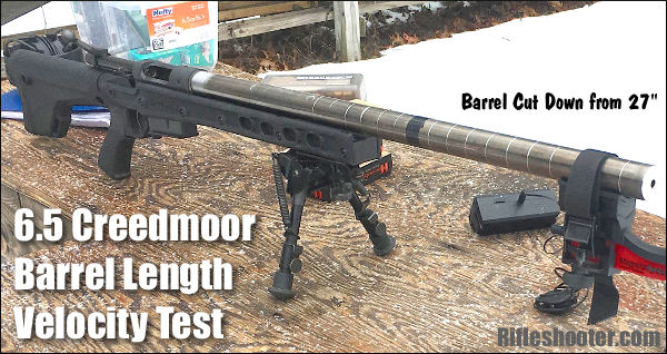 Rifleshooter.com 6.5 Creedmoor cut-down test