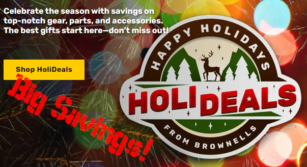 Brownells cartridge comparison sale holiday deals discounts