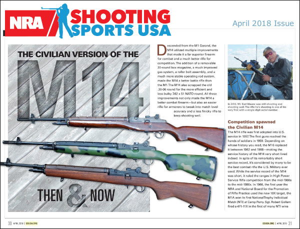 M14 rifle Springfield M1A camp perry Shooting Sports USA