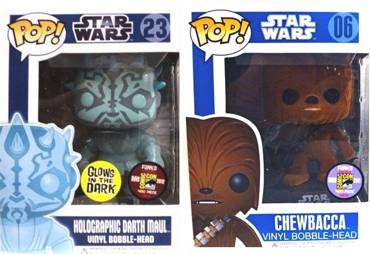 Star Wars Pops are amongst the rarest Funko Pop Vinyls