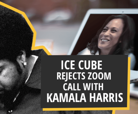 Ice Cube rejected Kamala Harris Zoom Video Call Invite-image