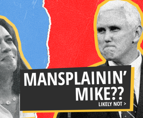 Mansplaining The Vice Presidential Debate-image