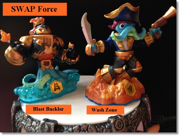 Skylanders SWAP Force characters