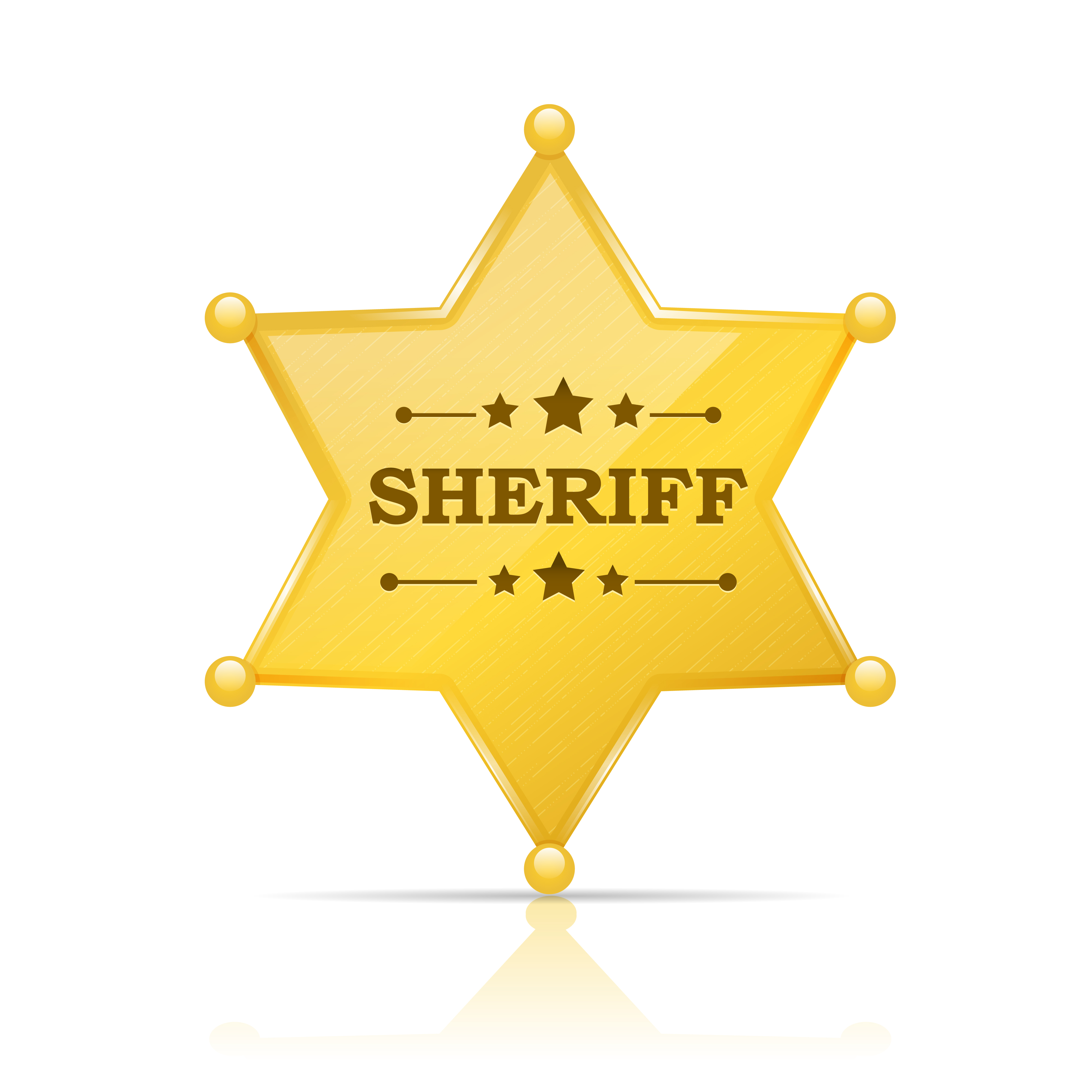 En Printable Sheriff Badge - printablefinder.com