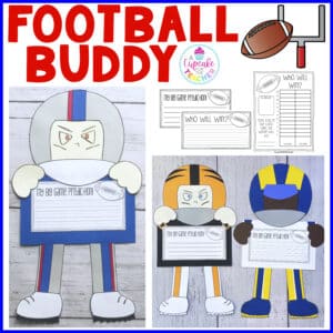 Football Craft and Writing Activity