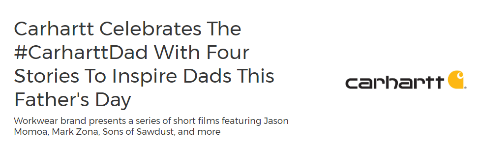 Inspiring dad stories