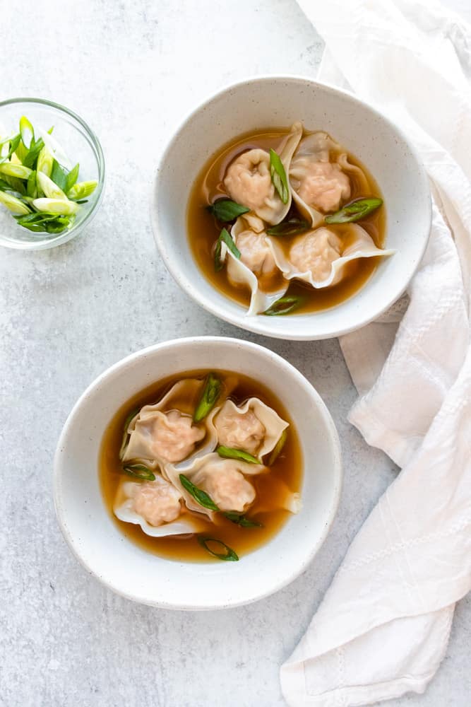 Easy Wonton Soup (with Paleo And Keto Options) - A Dash Of Dolly