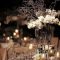 Classy Winter Wonderland Wedding Centerpieces Ideas13