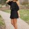 Adorable Black Romper Outfit Ideas22