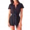 Adorable Black Romper Outfit Ideas38