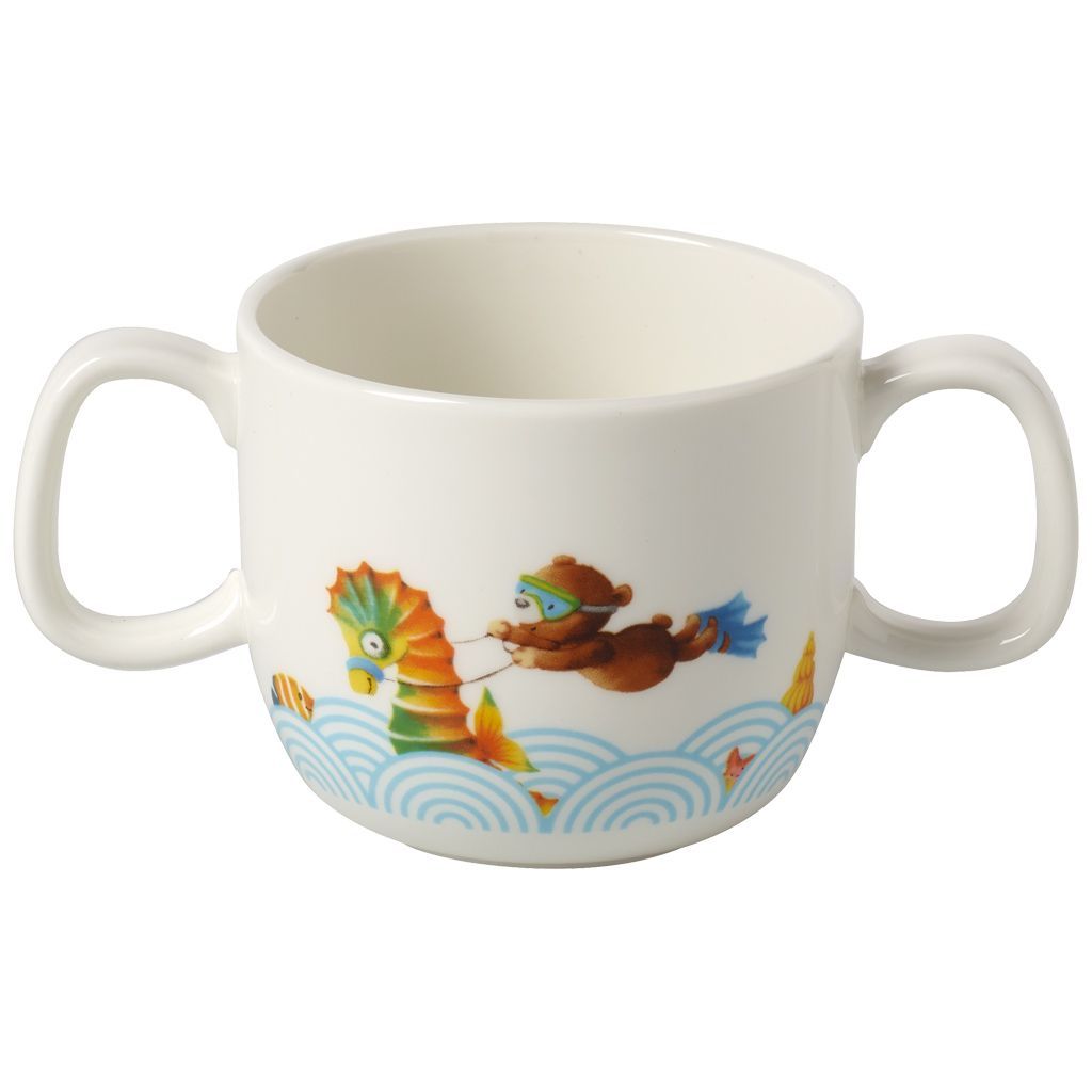 Children mug with 2 handles