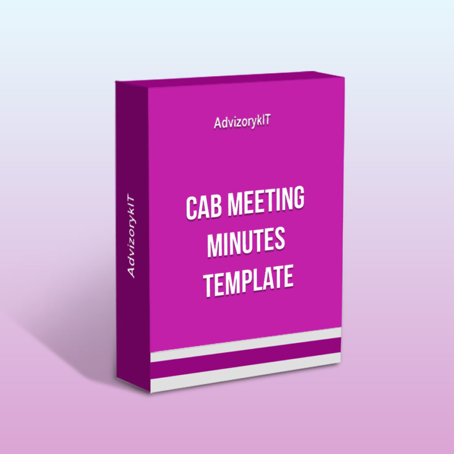 CAB Meeting Minutes Template