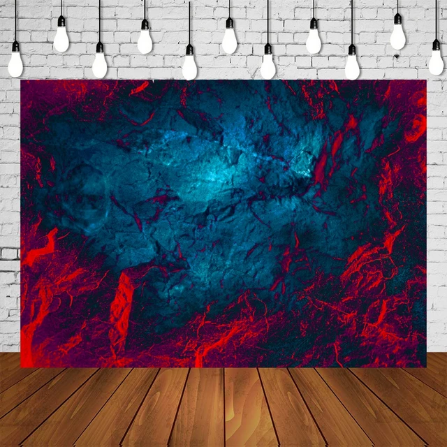 Lava Rock Stone Mysterious Gloomy Backdrop Stranger Halloween Banner  Background Photo Studio Poster Fantasy Wallpaper