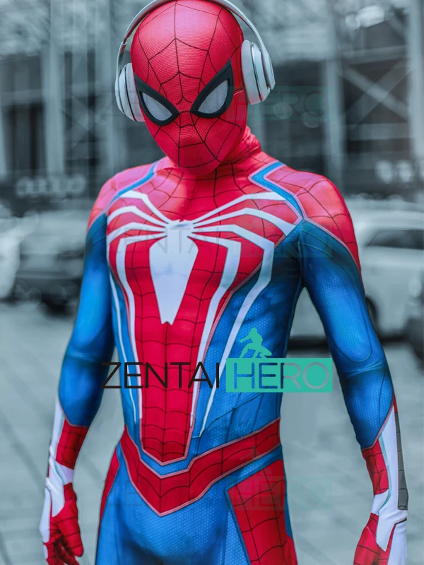 Free Shipping 3D Printed PS4 Spiderman Cosplay Costume Lycra Zentai Full  Bodysuit Men Boys Male Spider Suit|Game Costumes| - AliExpress