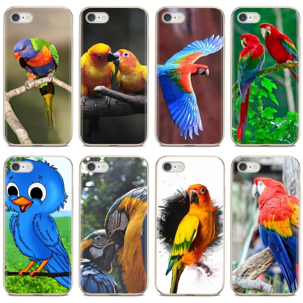 Anime oiseaux perroquet fond d'écran Mignon Étui En Silicone Pour Xiaomi  Redmi 2 S2 3 3S 4 4A 5 5A 5 6 6A 7A 9 9T 9C 9A Pro Pocophone F1 | AliExpress