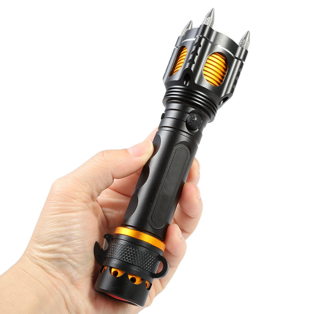 Best Of tactical self defense flashlight 2000lm led rechargeable ...