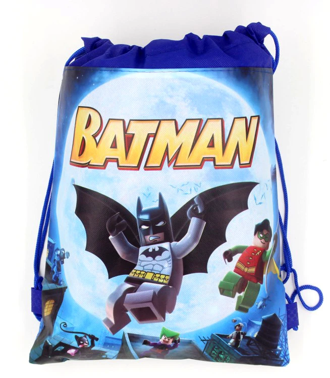 1pcs/lot Lego Batman Non Woven Fabric Drawstring Gits Bags Backpack Baby  Shower Birthday Party Decoration Kids Favors Supplies|Gift Bags & Wrapping  Supplies| - AliExpress