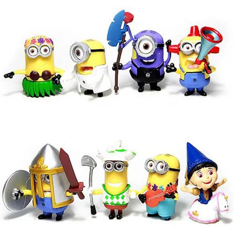 2015 Minions Bob Toy Minion Cheap Action Figure Model Anime Figurines ... - 2015 Minions Bob Toy Minion Cheap Action Figure MoDel Anime Figurines Despicable Me 2 PVC Figures