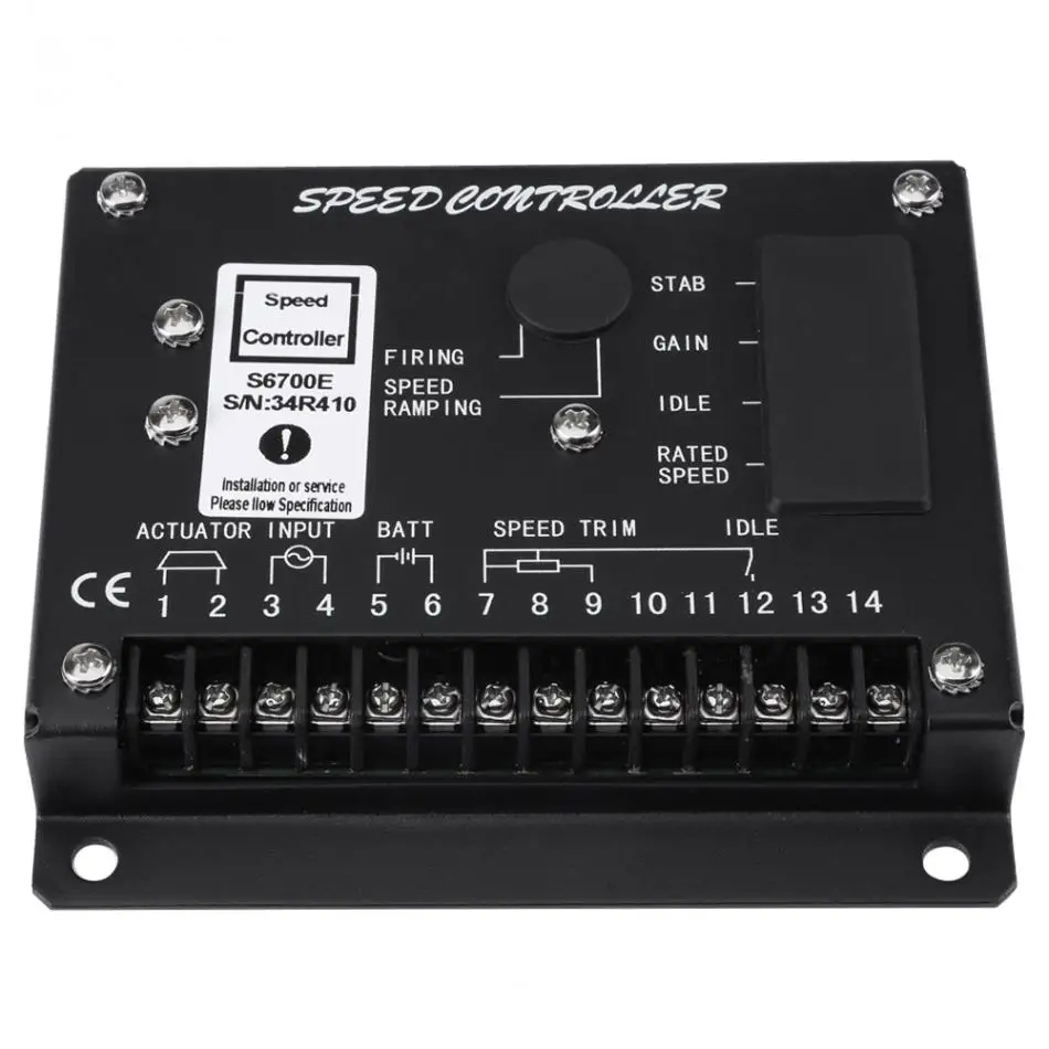 S6700E Motor Speed Controller High/Low Speed Switch Module for Diesel ...