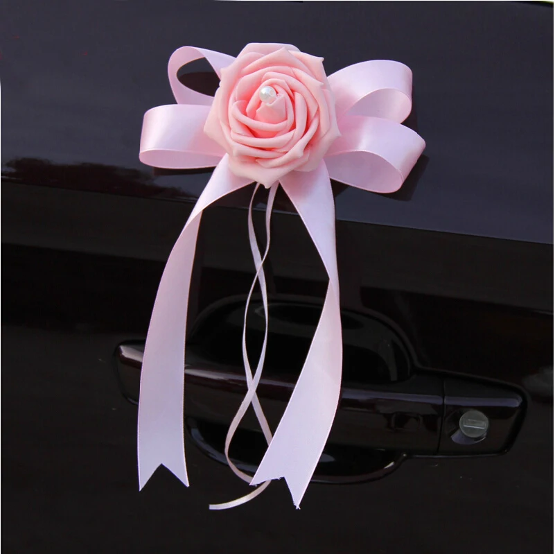 Wholesale-2015-Ribbon-Wedding-Car-Wedding-Car-Decoration-Mariage ...