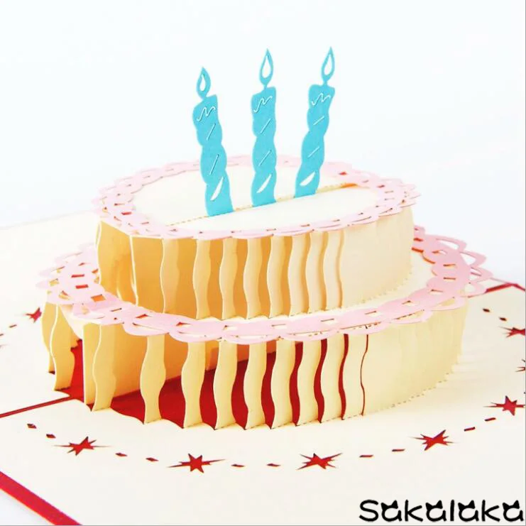 Creative-3d-handmade-paper-cut-birthday-cake-happy-birthday-greeting 