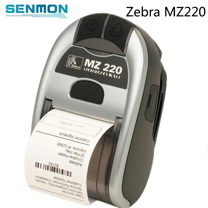 Special Price!!Full New for Zebra MZ 220 Mobile Thermal Printer Bluetooth Version