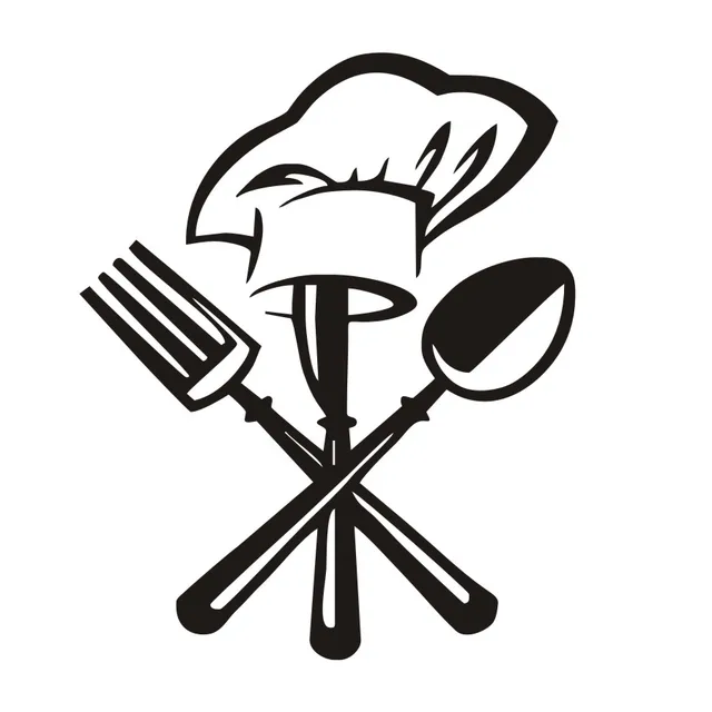 Aliexpress.com : Buy Creative Chef Hat Wall Decals Vinyl Art Wall ...