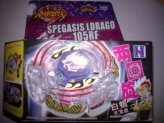 B-x Toupie Burst Beyblade Spinning Top Lightning L-drago/spegasis Ldrago  105rf 4d With Left Right Spin Launcher Us Seller! - Spinning Top -  AliExpress