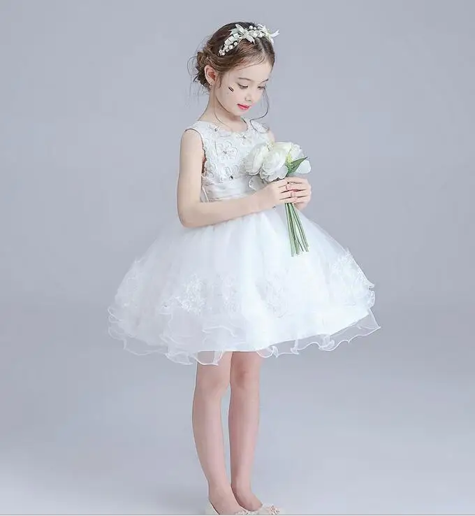 Aliexpress.com : Buy High Quality White Tulle Flower Little Girl