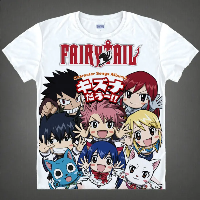 Aliexpress com Buy Fairy Tail T Shirt  Gray Fullbuster 