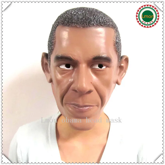 The President In United States Barack Hussein Obama Funny Mask Funny ...