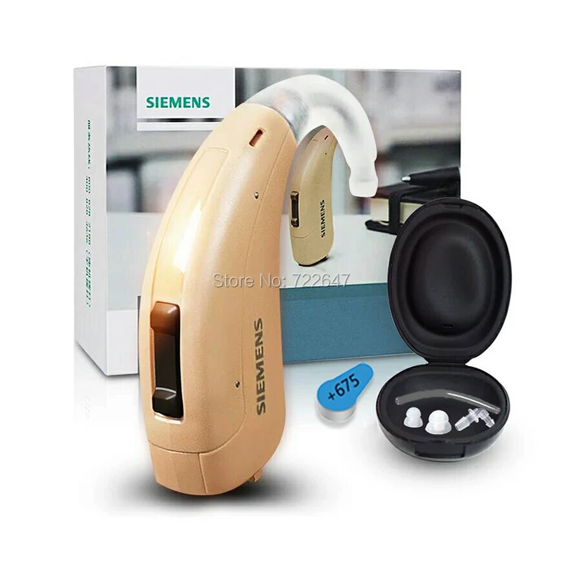 Siemens Super Power Fun SP BTE Hearing Aid Ear aids 6 Channels Digital ...